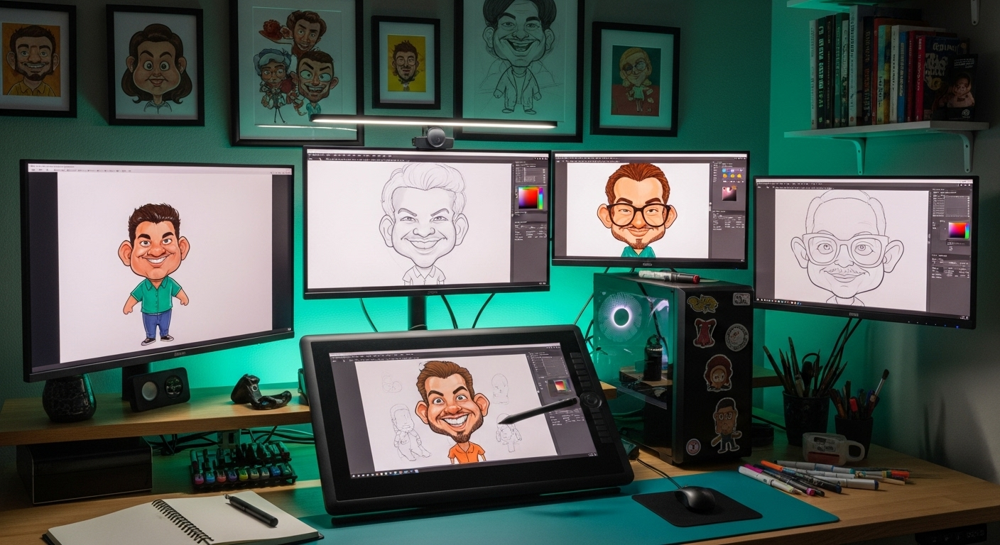 Custom Caricature Design